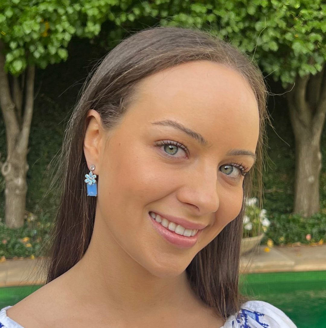 Valentina Blue Earrings