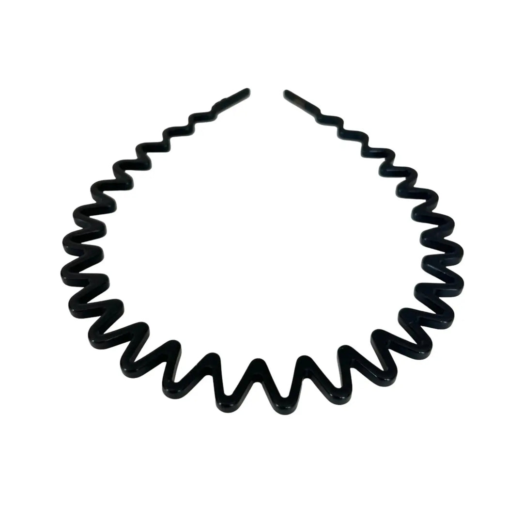 Acetate Wave Headband - Black