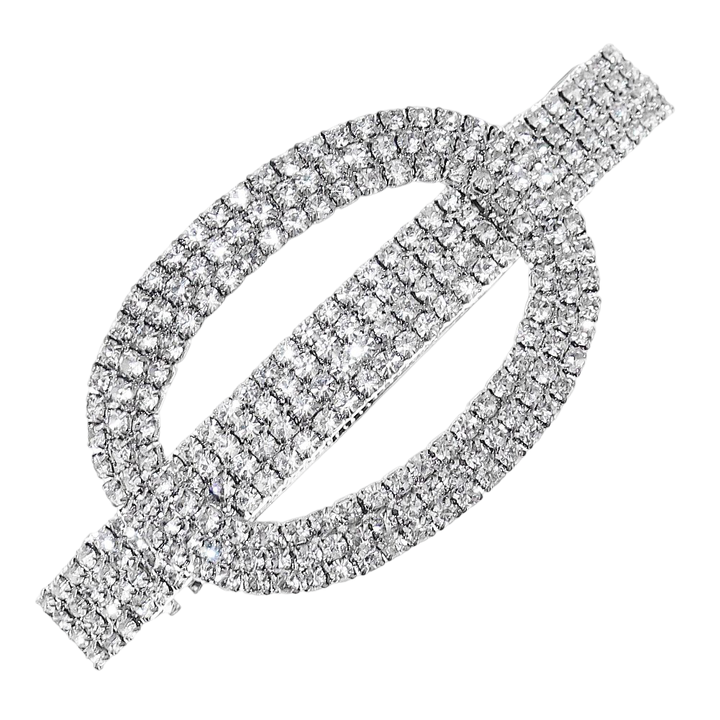 The  Deco Crystal Barette