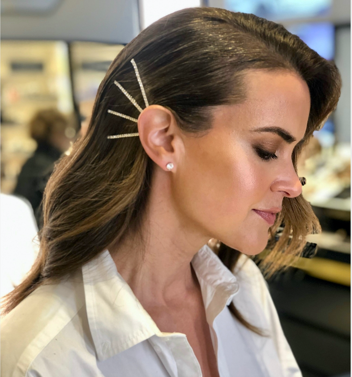 Classic Rhinestone Hairpins x 4