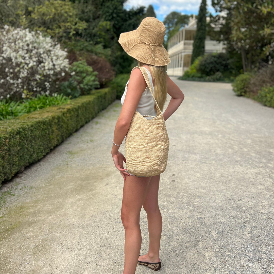 Aina Raffia Sunhat 12  –Natural