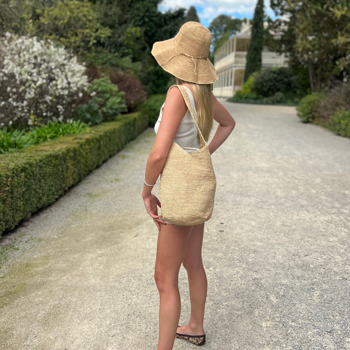 Aina Raffia Sunhat 12  –Natural