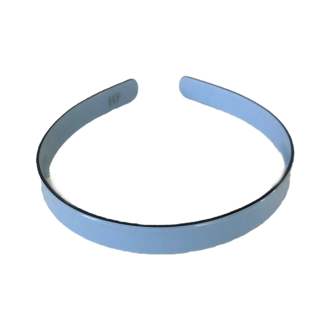 Headband - Acetate Cerulean Blue & Black Trim
