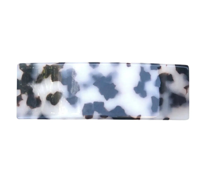 Acetate Barrette -  Oversized in Light Turtle
