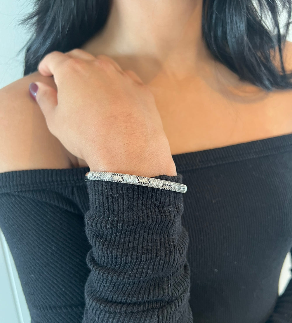 WS - Luciana Silver Animal Clasp Bracelet 757953173960