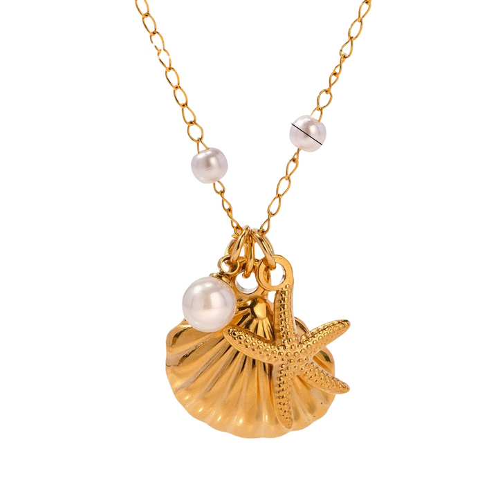 Nautilus Drop Shell Earrings