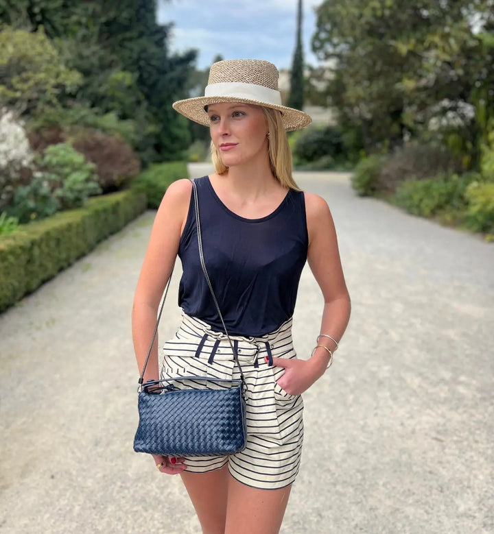 WS Irene Vegan Bag - Navy