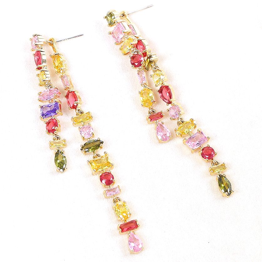 Opera Earrings - Red