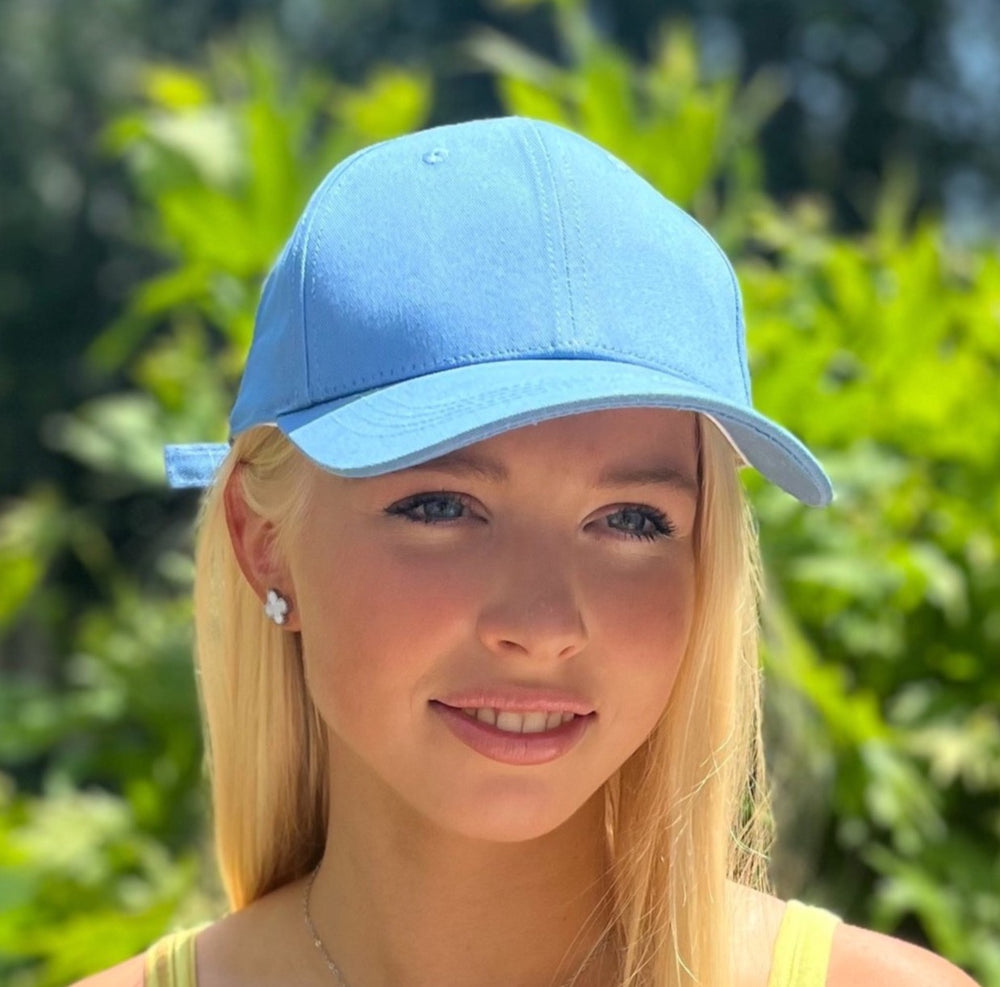WS -  Hats - Unisex Logo Cotton cap - Blue