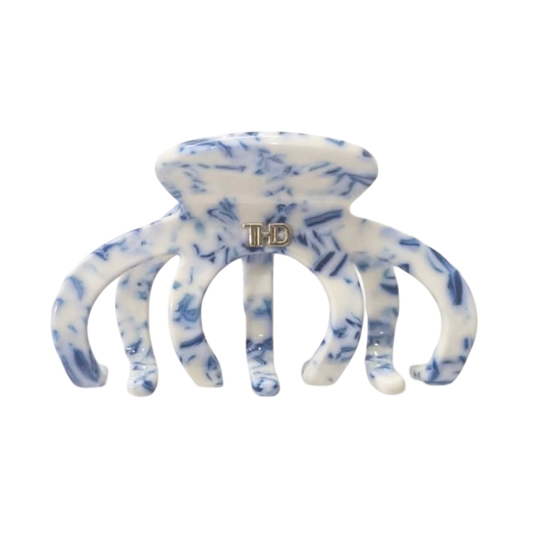 WS Acetate Octopus Hair Claw 6.8cm in Mykonos Tania Hird Designs