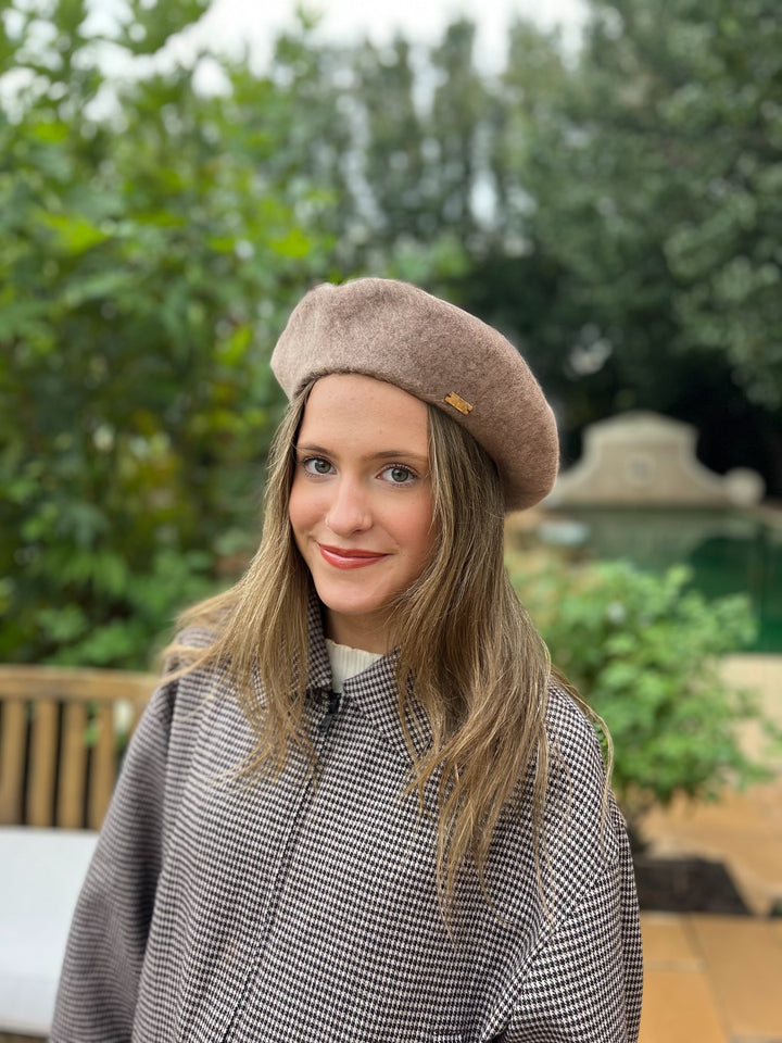 WS Élan Wool Beret - Oatmeal Tania Hird Designs