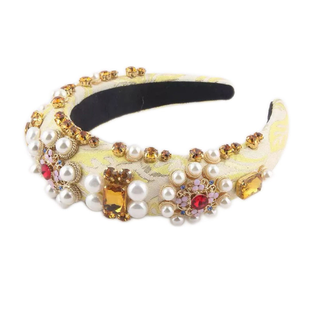 WS Headband Anika - Yellow