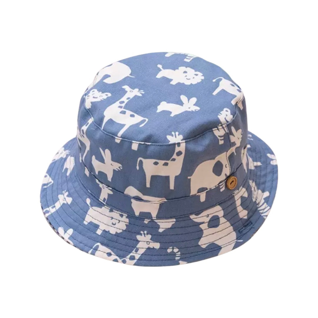 Hats - Kids Blue Animals 3-5yrs
