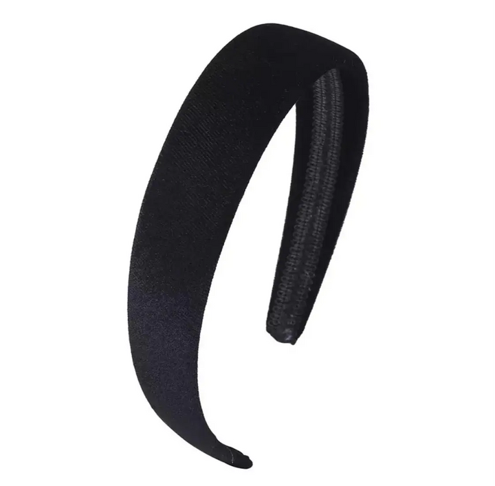 WS Headband Velvet - 3cm Black 754523536286