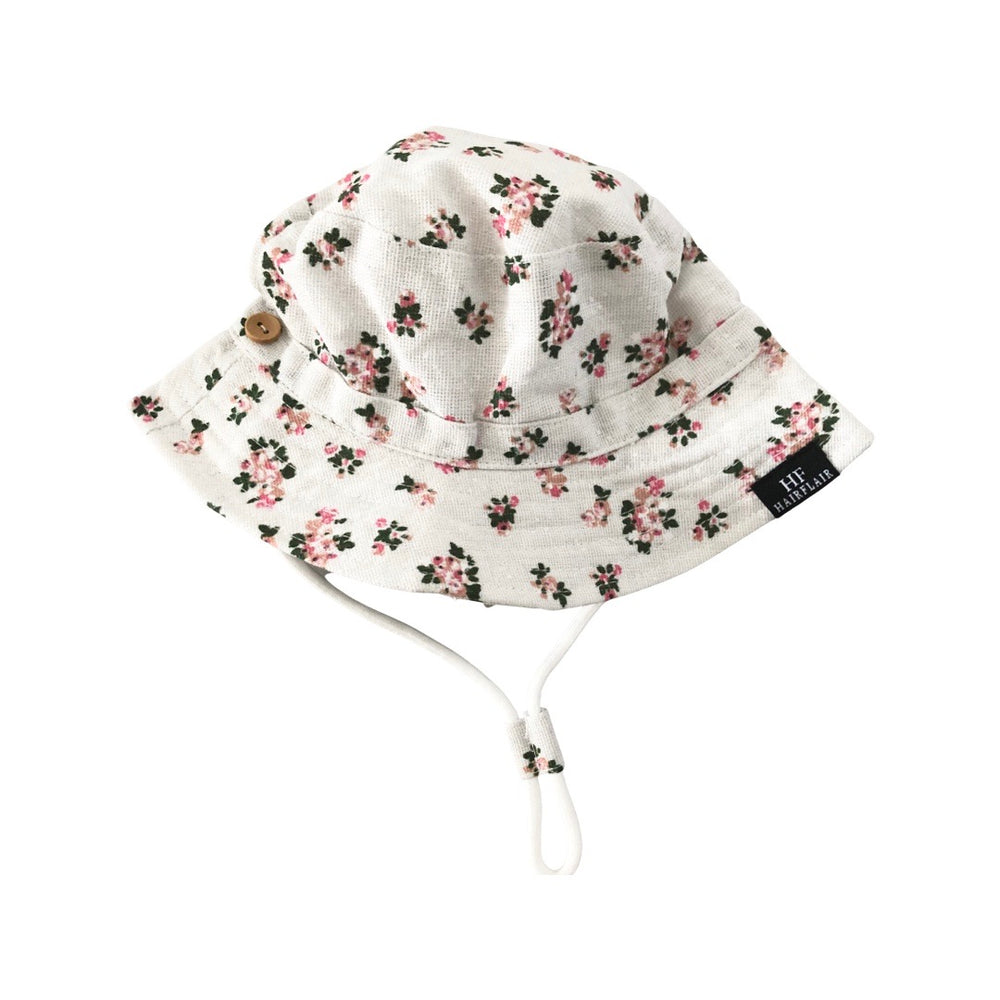 Hats - Kids Pink Posy 5-8yrs