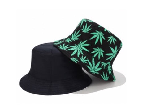 WS - Bucket Hat - reversible- Greenleaf/Black 6-adult 746935882860