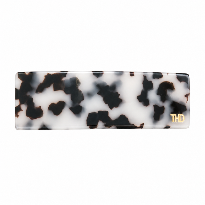 WS - Acetate Barette Light Tortoise oversized - Hero