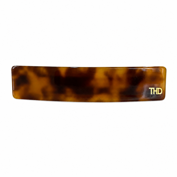 WS Acetate Barette Tortoise - Classic Tortoise - Hero