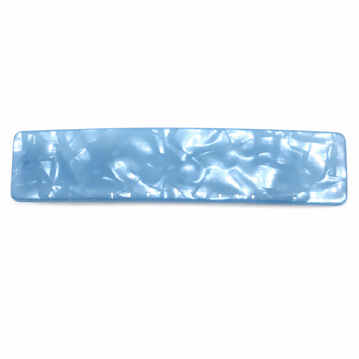 WS Acetate Barette Pearl - Blue - Hero