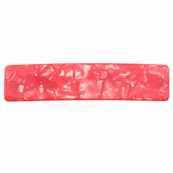 WS Acetate Barette Pearl - Watermelon