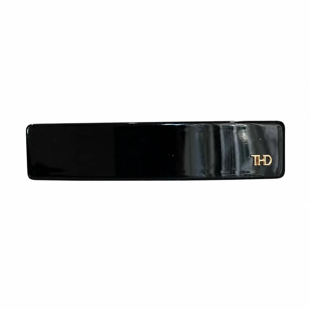 WS Acetate Barette in Black - Hero