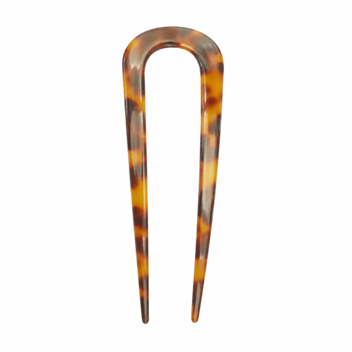 WS Acetate Chignon U Pin Tortoise - Classic Tortoise - Hero