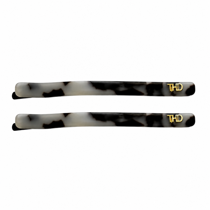 WS Acetate Hair pin Tortoise 2 pc - Light Tortoise - Hero