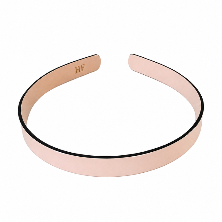 WS Acetate Headband Black Trim - Chanel Pink & Black Trim - Hero