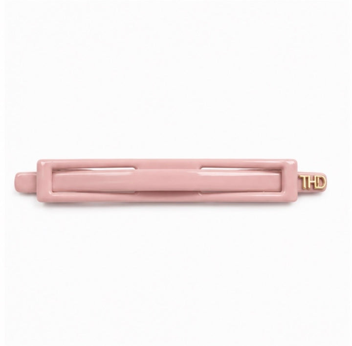 WS Cellulose Acetate Linear Barette Gelato - Gelato Pink