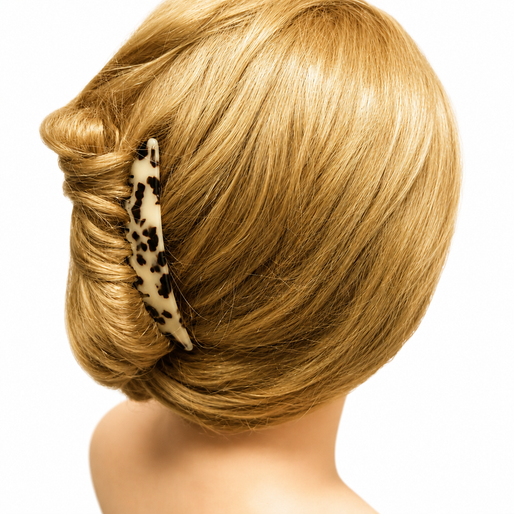 WS Acetate XL Haircomb - Light Tortoise - Image 1