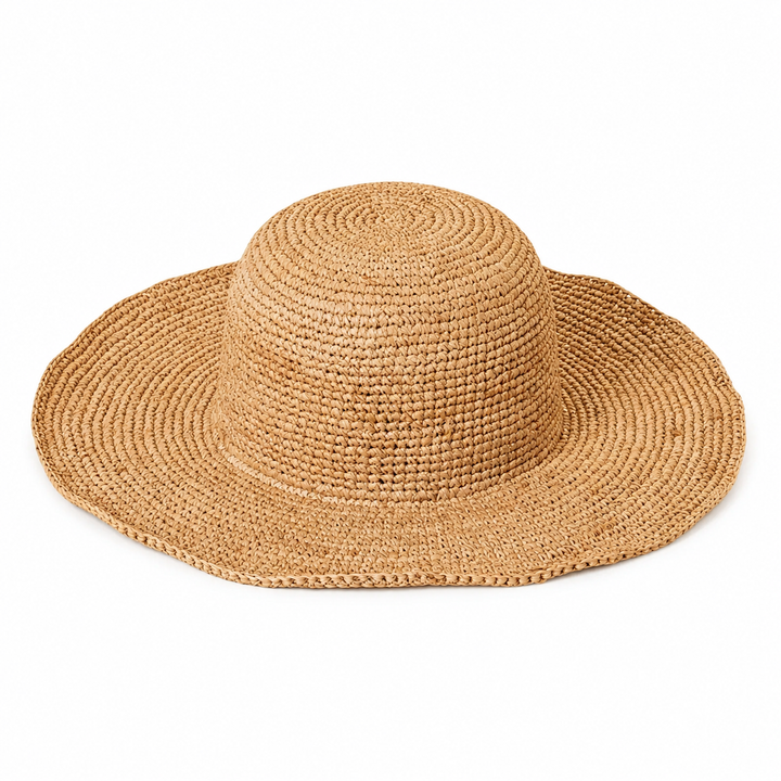 Amy Raffia Sun Hat - Natural - Natural - Hero