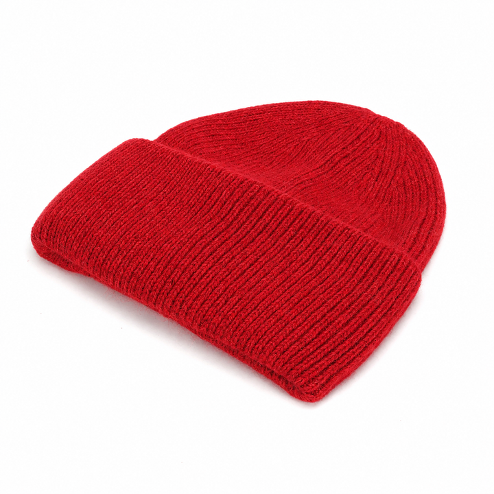 WS Angora Blend Slouch Beanie - Red - Hero