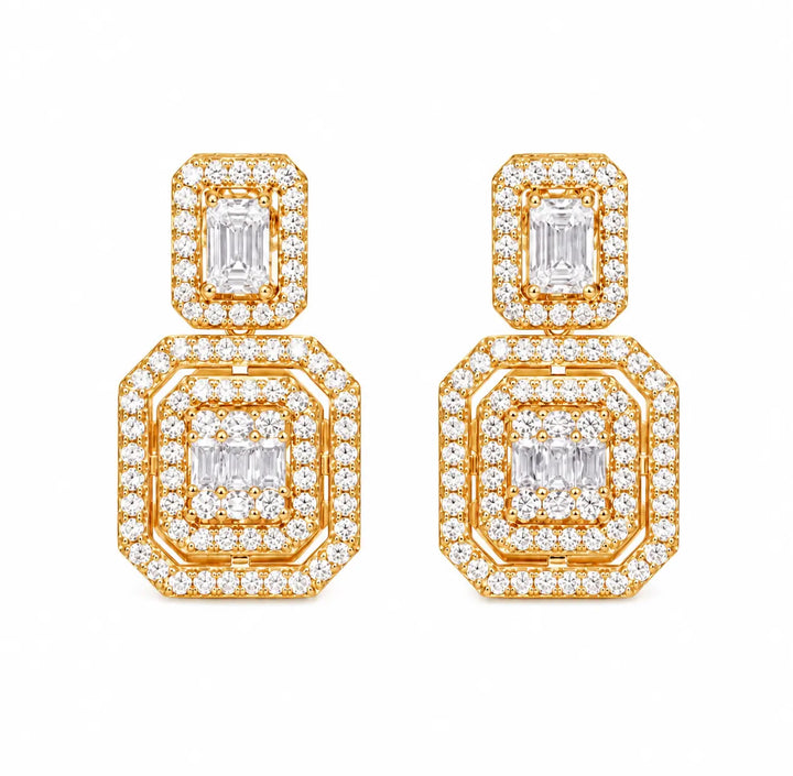 Audrey Hepburn Earrings in Gold