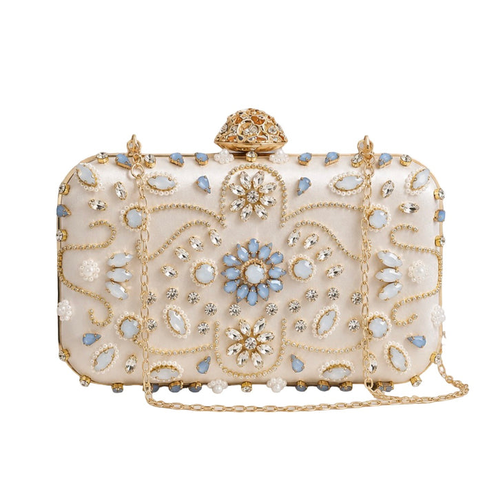 WS Brigerton Clutch Bag - Champagne - Hero