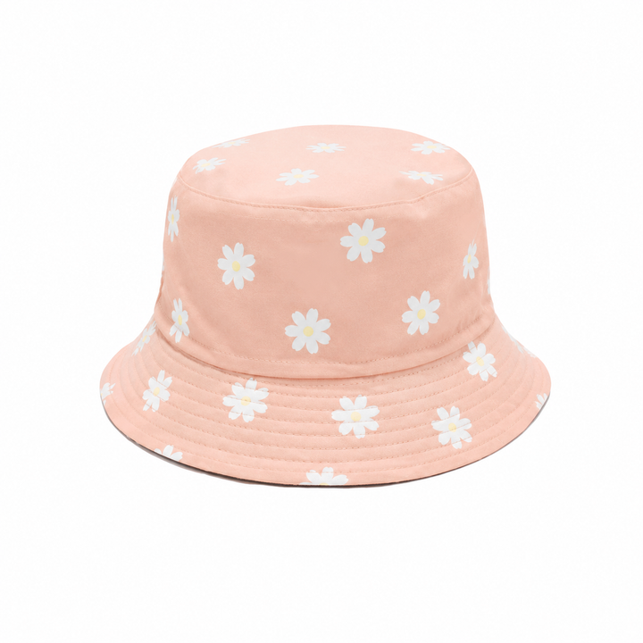 WS - Bucket Hat Reversible - Daisy - Pink Daisy/Pink - Hero