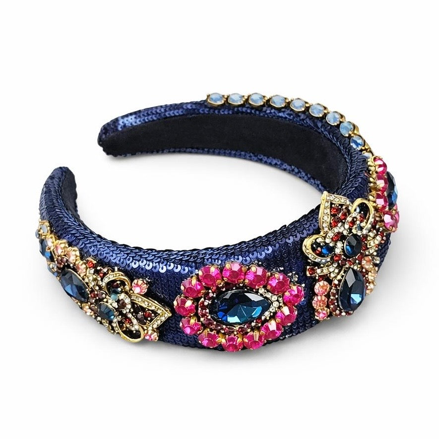 WS Byzantine Jewel Statement Headband - WS Byzantine Jewel Statement Headband - Image 1