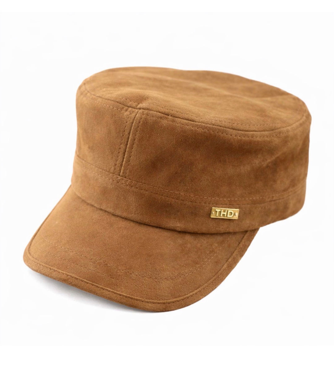WS Vegan Suede Cadet Cap - Camel - Hero