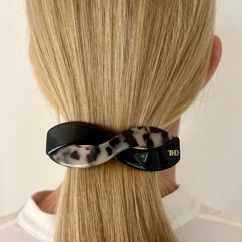 WS The Harmony Barette - Light Turtle & black
