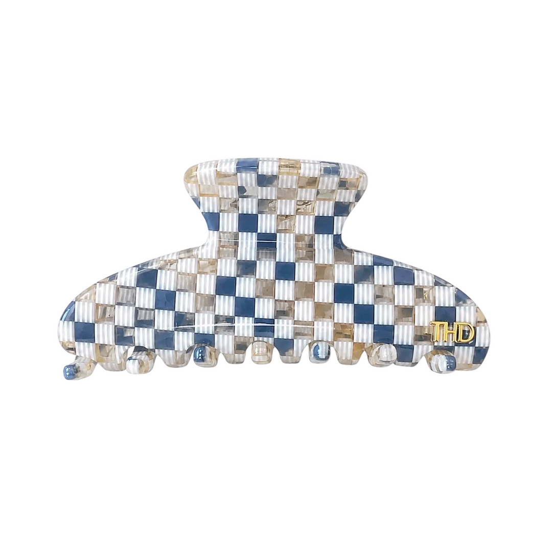WS Cellulose Acetate Medium Hair Claw Pattern - Paros