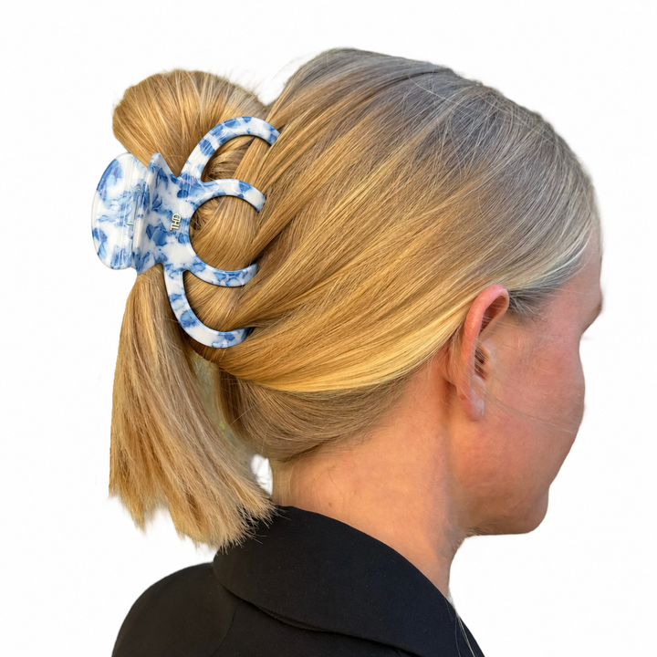 WS Cellulose Acetate Octopus Oversized Hair Claw Mykonos - Mykonos - Image 1