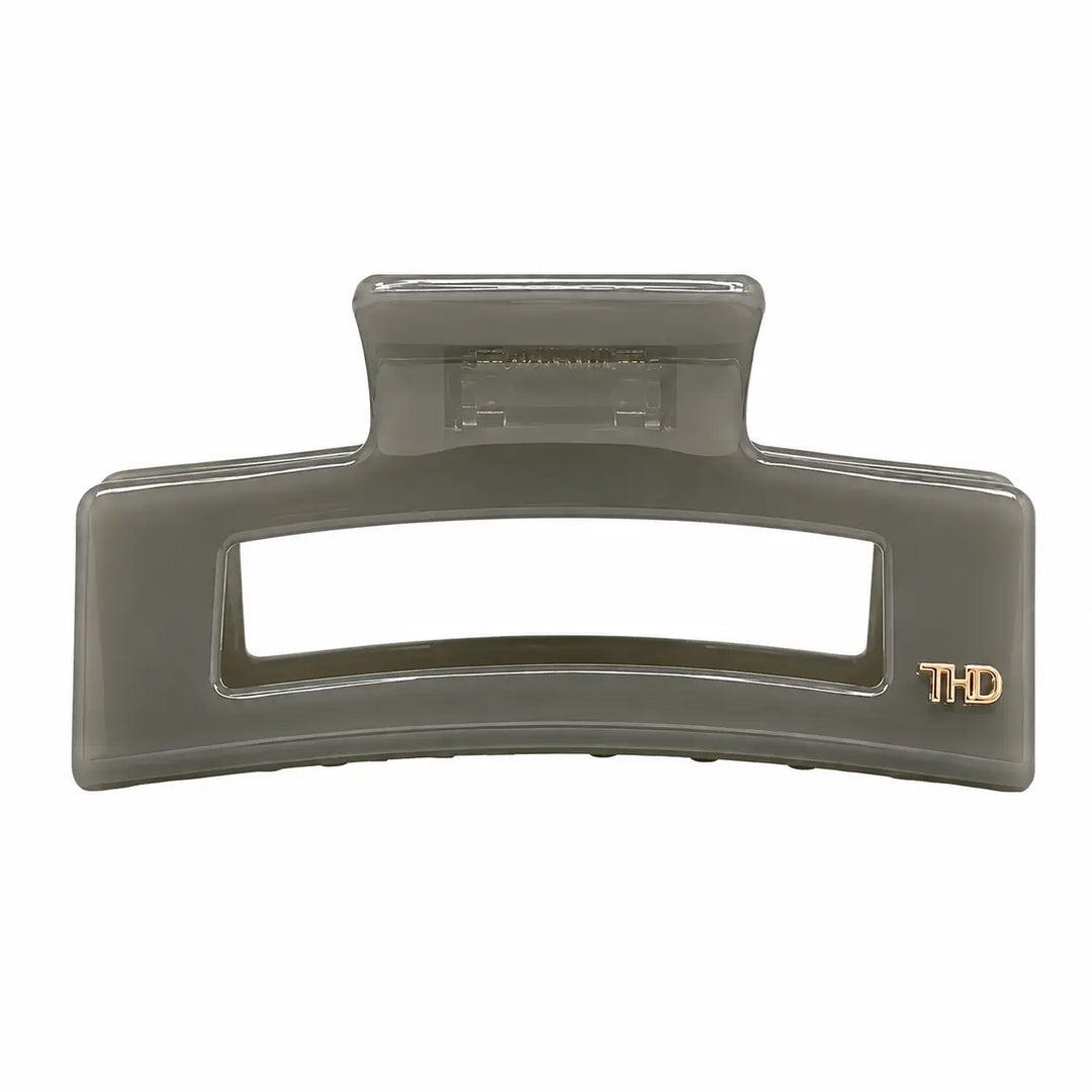 Cellulose Acetate Rectangle Hair Claw Large Block