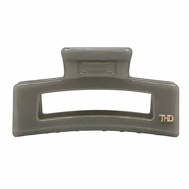 Cellulose Acetate Rectangle Hair Claw Large Block