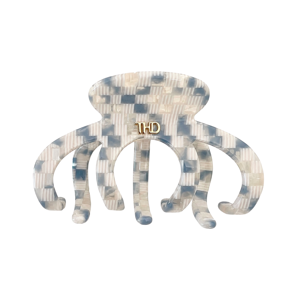 WS Cellulose Acetate Octopus Hair Claw 6.8 Pattern - Paros