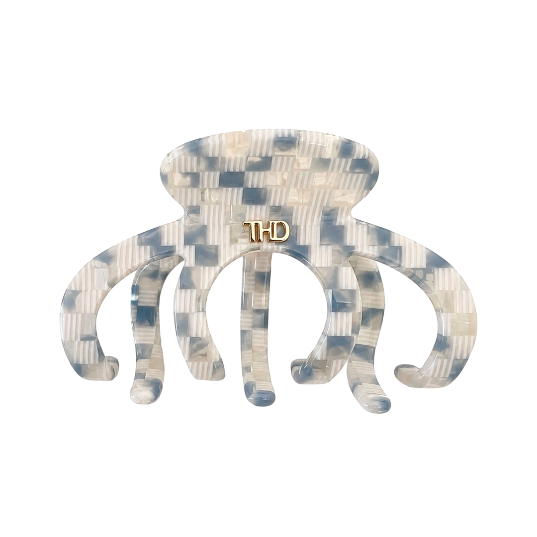 WS Cellulose Acetate Octopus Hair Claw 6.8 Pattern - Paros