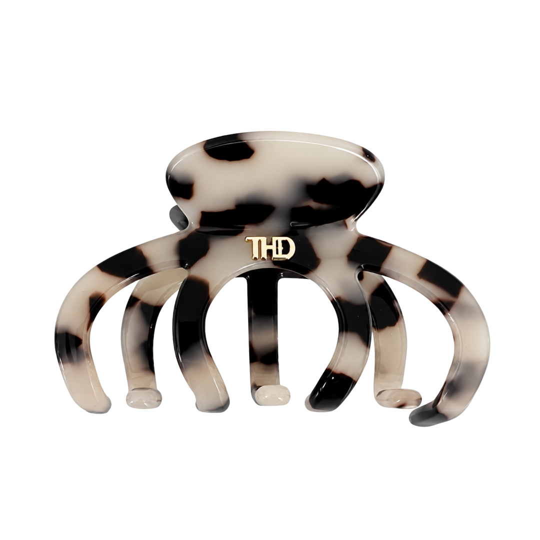 WS Cellulose Acetate Octopus Hair Claw 6.8 Tortoise - Light Tortoise - Hero