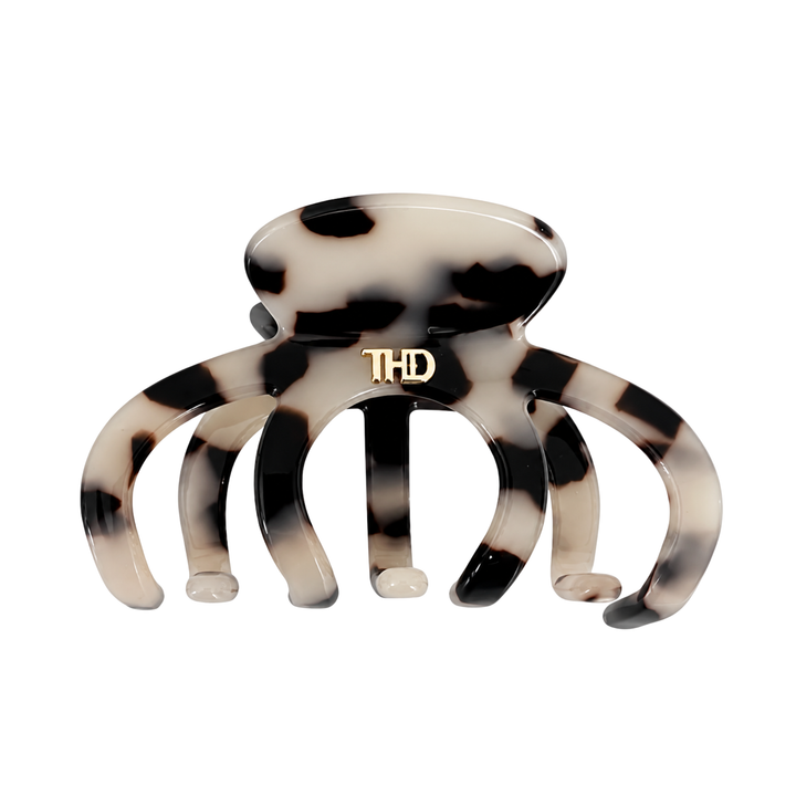 WS Cellulose Acetate Octopus Hair Claw 6.8 Tortoise - Light Tortoise - Hero