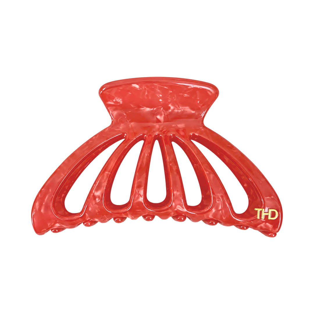 WS Acetate Large Cutout Hair Claw Pearl - Pearl Watermelon - Hero