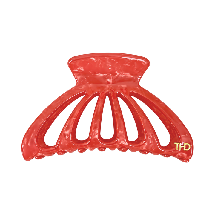 WS Acetate Large Cutout Hair Claw Pearl - Pearl Watermelon - Hero