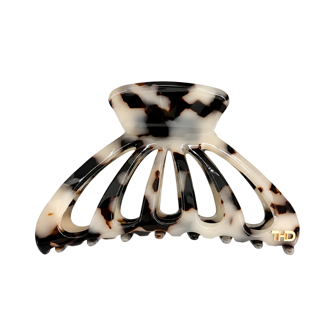 WS Acetate Large Cutout Hair Claw Tortoise - Light Tortoise - Hero