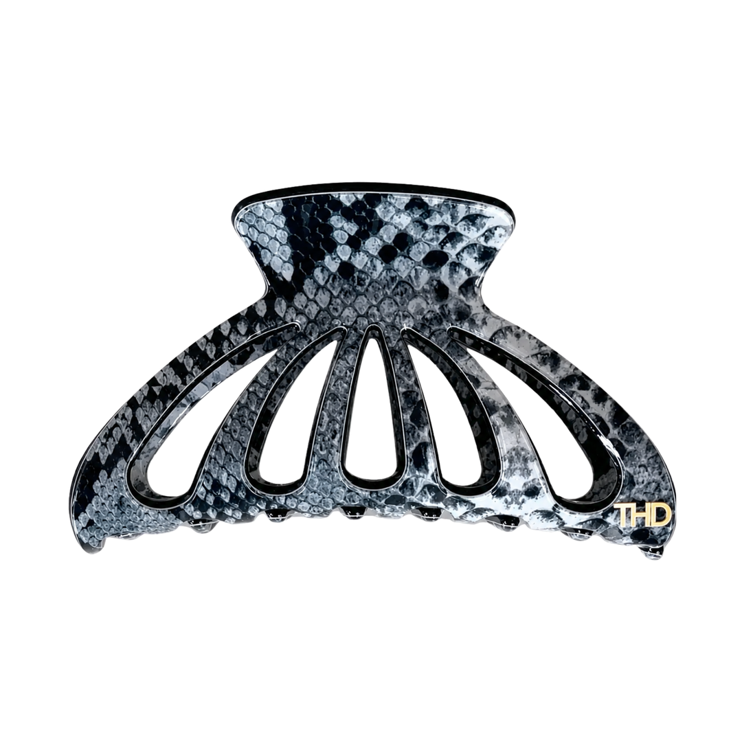 WS Cellulose Acetate Cutout Animal Pattern - Snake Grey